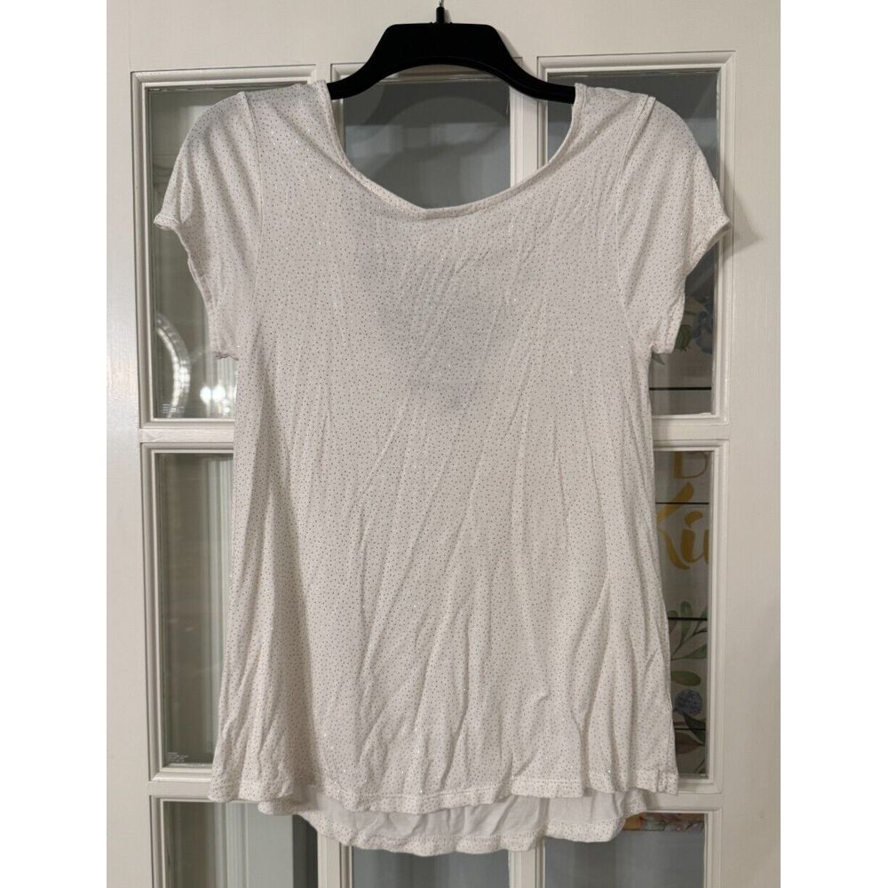 Jennifer Lopez gold dot white top White XS
